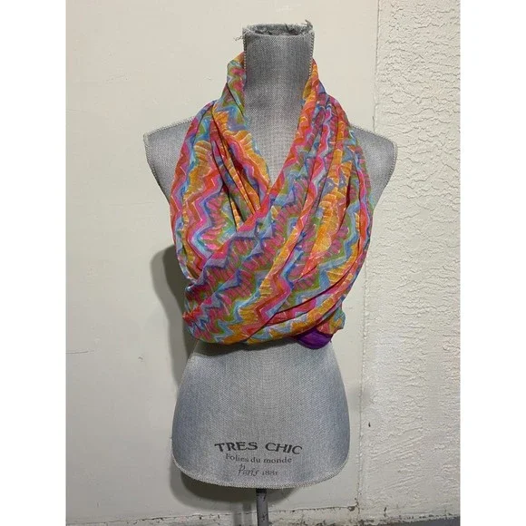 Antica Sartoria Colorful Scarf/Sarong/Shawl - Picture 9 of 12